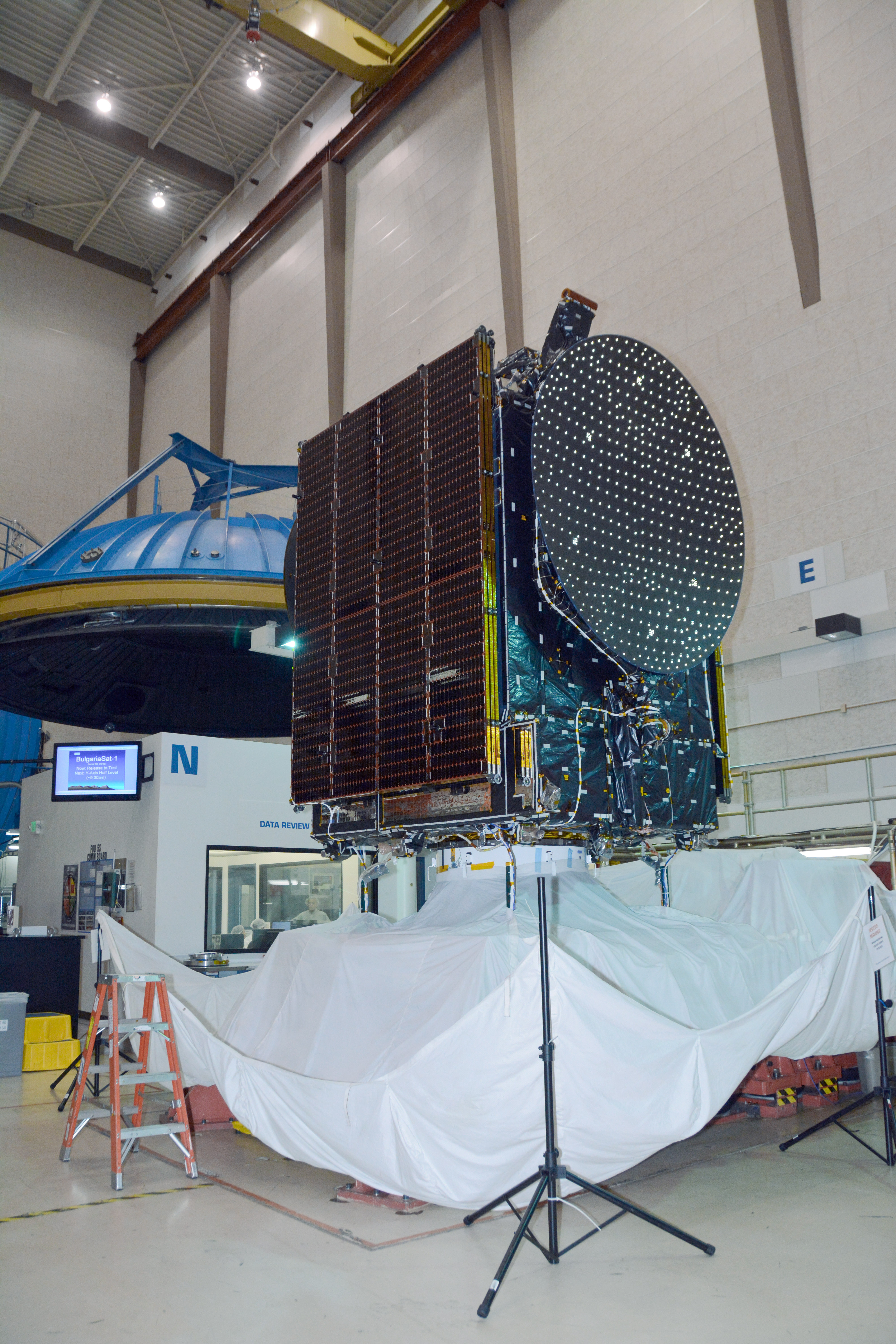BulgariaSat-1 Vibration Testing 1